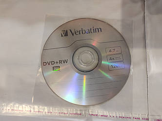 Диск Verbatim  DVD+RW 4,7 GB 4x