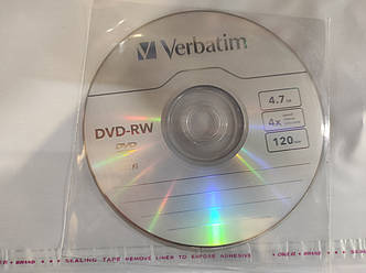 Диск Verbatim DVD-RW 4,7 GB 4x