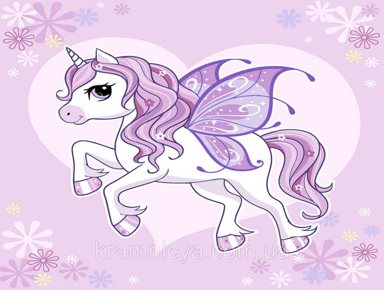 Картина за номерами Фея єдиноріжок, 30х40 BrushMe (MEX7099), фото 1