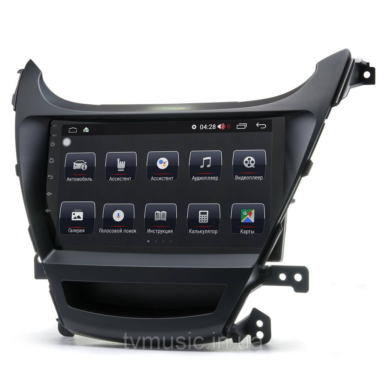 Штатна магнітола PRIME-X 22-483/9B Hyundai Elantra (MD) 2014-2016 / Avante (MD) 2013-2015