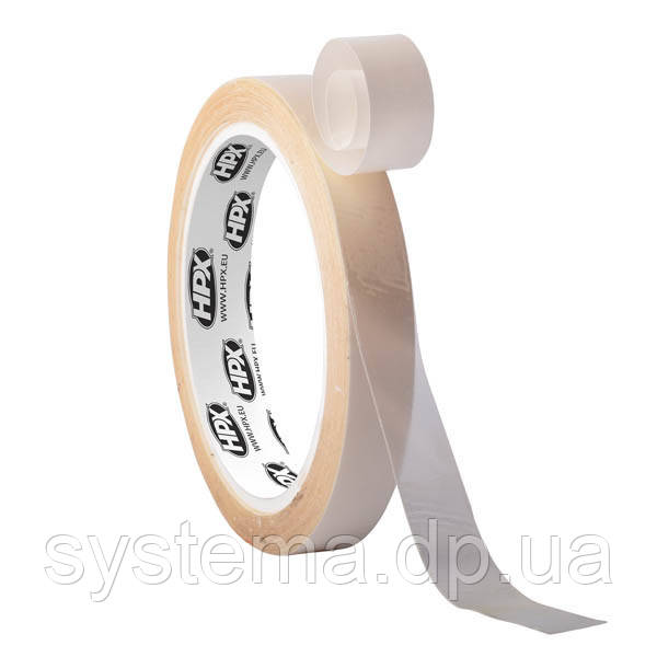 Тонка двостороння стрічка різної сили адгезії на ПЕТ плівці 17350, зокрема 0,17 мм, прозорий