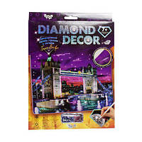 Алмазная мозаика Danko Toys Diamond Decor: Тауэрский мост DD-01-03