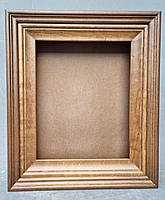 Рівний строгий кіот для ікони з внутрішньою дерев'яною рамою, фото 10