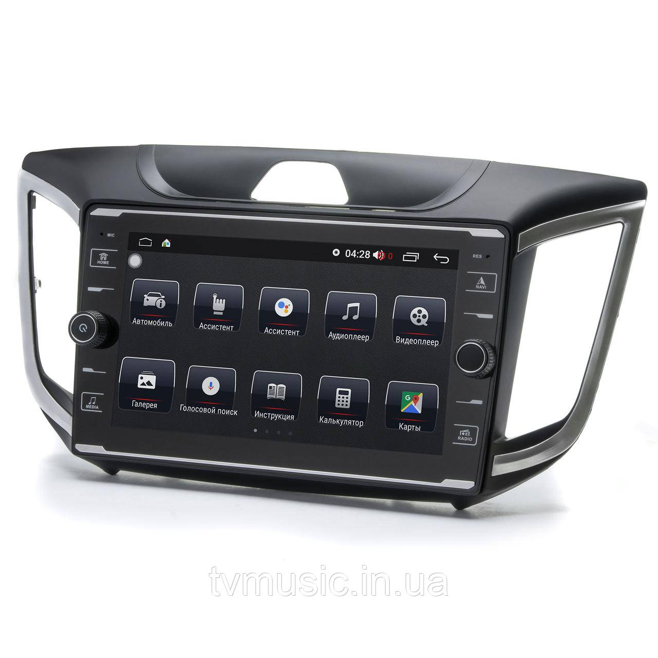 Штатна магнітола PRIME-X 22-656/9K Hyundai IX25 2014+/Creta 2015+, фото 1