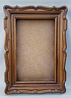 Фігурний кіот для ікони з внутрішньою дерев'яною рамою, фото 7