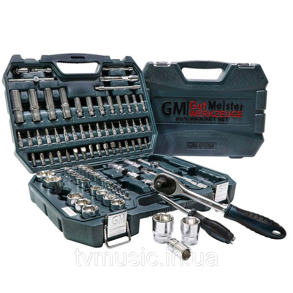 Професійний набір інструментів Gut Meister GM-01094 94 од.