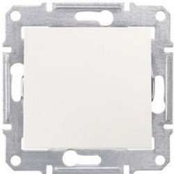 Вимикач Schneider-Electric Sedna 1-клавішний слонова кістка ( SDN0100123 )