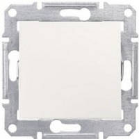 Вимикач Schneider-Electric Sedna 1-клавішний слонова кістка ( SDN0100123 )