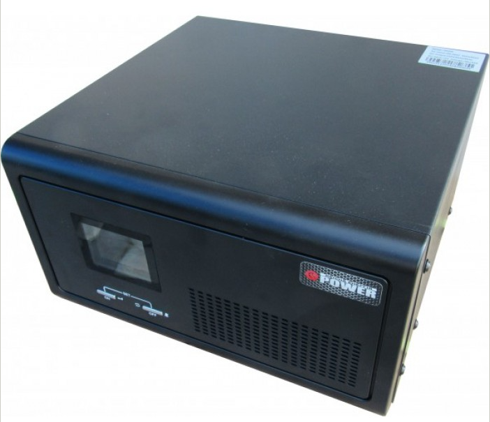 Інвертор ДБЖ Q-Power QPSM-1000 12В 1000Вт ЗУ-40А горизонтальний для побутового обладнання