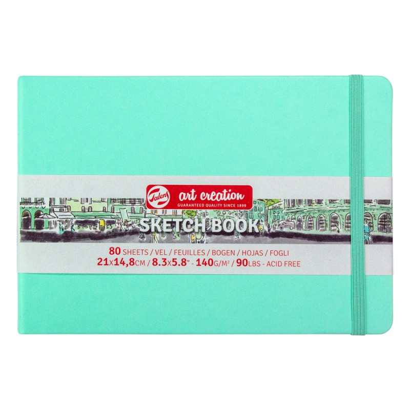 Блокнот для графіки Talens Art Creation 21х14,8 cм 80 аркушів Fresh Mint Royal Talens, 9314035, фото 1