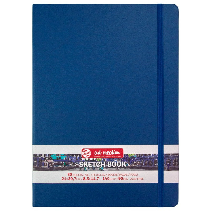 Блокнот для графіки Talens Art Creation А4 80 аркушів Navy Blue Royal Talens, 9314233