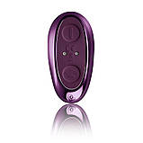 Жіночий вібратор для оргазму без рук Rocks Off Rock Chick Diva Purple, пульт ДК SO5484, фото 2