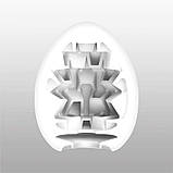Мастурбатор-яйце Tenga Egg Boxy з геометричним рельєфом SO5488, фото 3