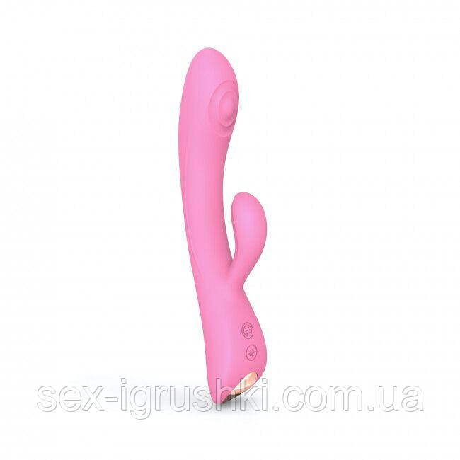 Вібратор-кролик зі спрямованим масажем точки G - Love To Love Bunny&Clyde - Pink Passion SO5537