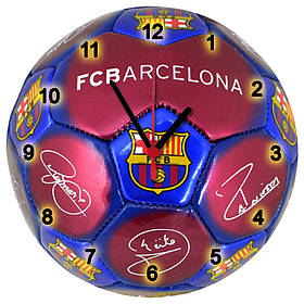 Настінні годинники на склі "Barcelona"