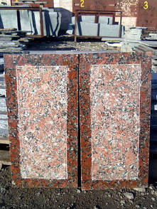 Гранітні вироби, слеби, плитка гранітна