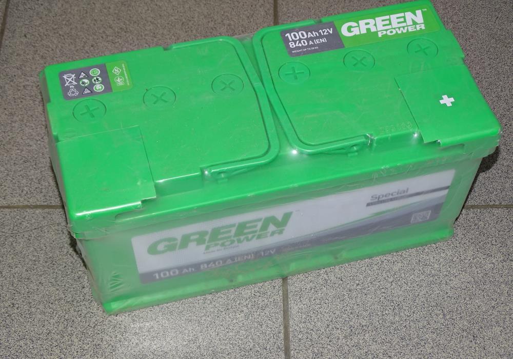 Акумулятор GREEN POWER MAX 6СТ-100А3 (0) (L5) 840А 12 V (E)