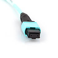 Шнур оптичний MPO to MPO 12 pin, Multimode OM4 50/125μm, 8-Core, POLARITY B (for QSFP+/QSFP28 Transceiver), 5M, фото 4