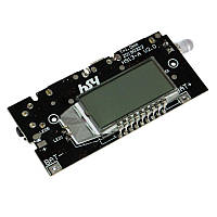 Модуль для PowerBANK з LCD індикатором з двома USB виходами 5V 2.1 A / 5V 1A