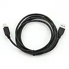 Дата-кабель Cablexpert CCBP-USB2-AMBM-6 1.8m USB(тато) - USB Type B(тато) Black, фото 2