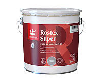 Грунт быстросохнущий TIKKURILA ROSTEX SUPER для металла и оцинковки светло-серый 3л