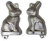 Форма для випічки алюмінієва Заєць з 2-х частин, фото 3