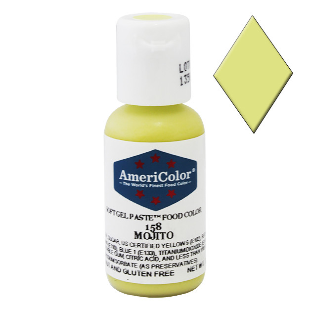 Барвник гелевий Америколор (Americolor) Мохіто (Mojito)№158, фото 1