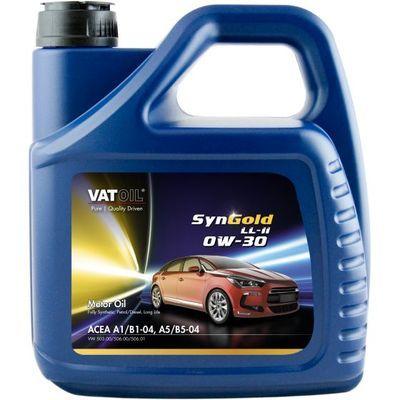 Моторное масло синтетика VatOil SynGold LL-II 0W30 ACEA A1/B1, A5/B5 ...