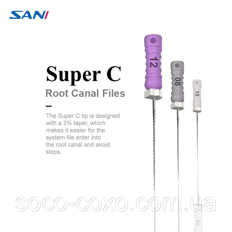 Sani Супер Сі файли (Super C) асорті 21 мм , всі окремі розміри. Офіційний представник в Україні., фото 1