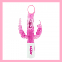 Вибратор для тройной стимуляции, интимные игрушки для женщин