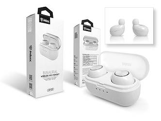 Гарнітура Double з кейсом Bluetooth Inkax HP-09 (уп. 20шт) 100шт 8022