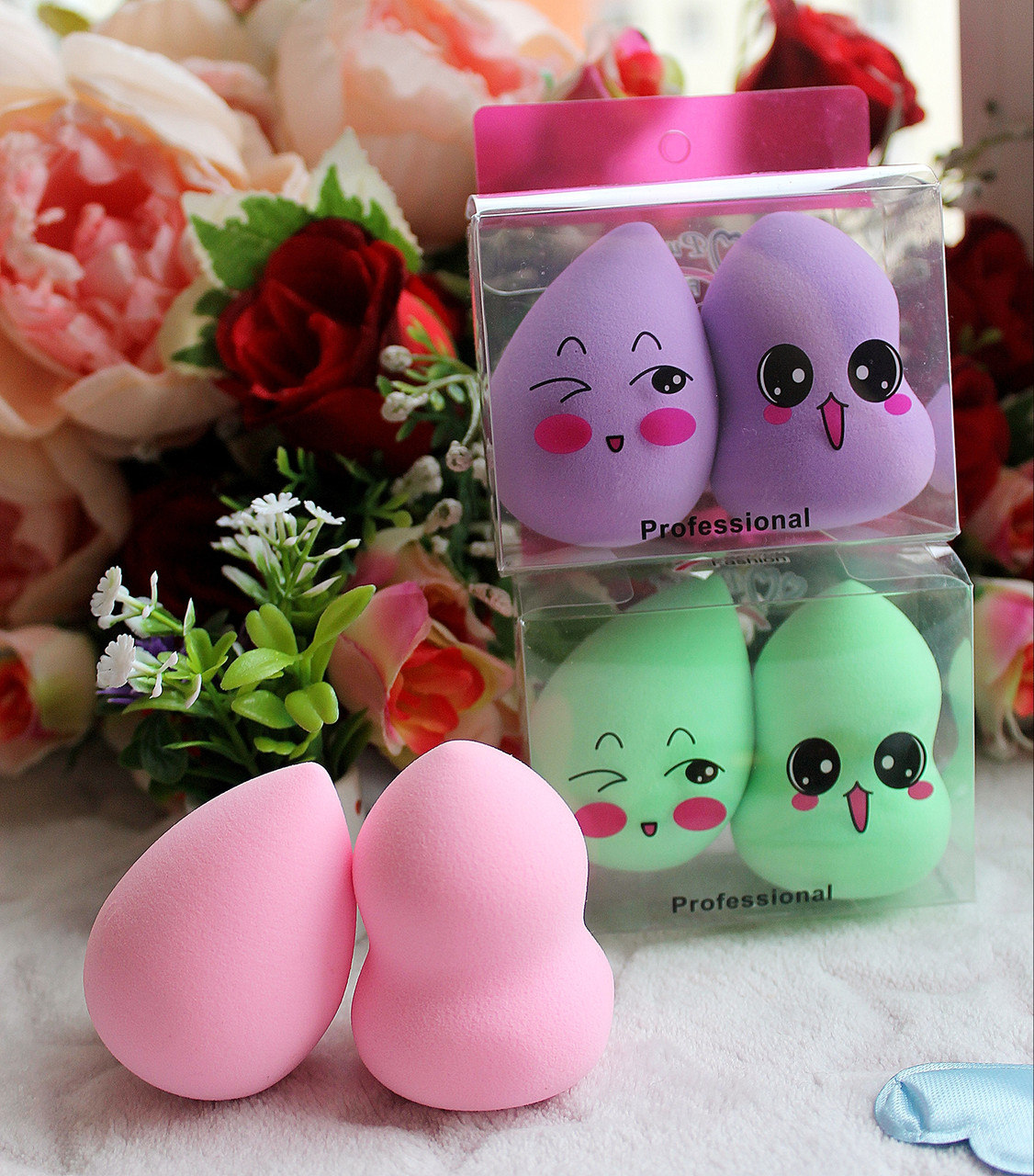 Набір спонжей Beauty Blender крапля і фігурний