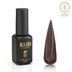 Каучукова основа база для гель-лаку нігтів Кольорова Milano 12 мл No 39