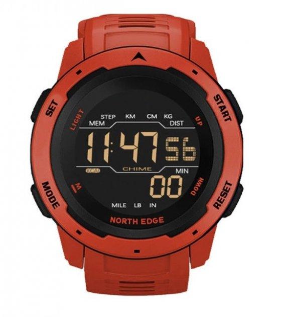 Спортивні наручний годинник North Edge Mars (Червоні), фото 1