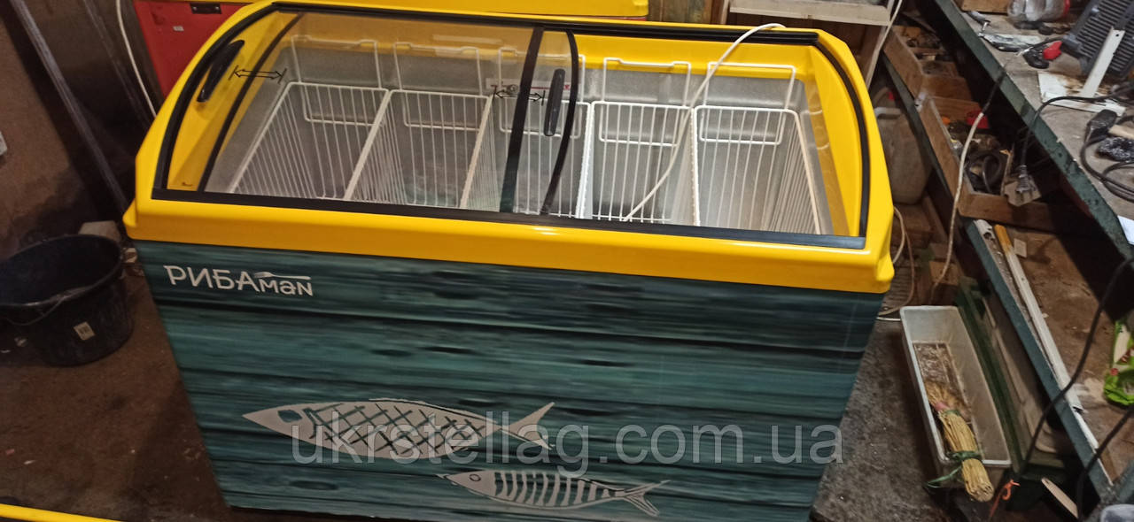 Лар морозильний Juka бу., Морозильна скриня бу 400 л., Морозильна камера на 5 кошиків бу, Оборювання б.у.