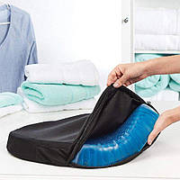 Гелевая подушка для сидения Egg Sitter + Чехол / Ортопедическая подушка для сидения