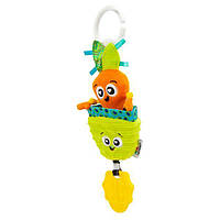 Мягкая игрушка-подвеска Lamaze Морковка с прорезывателем (GOLD_L27381)