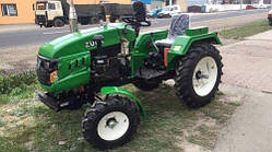 МотоТрактор Зубр Т-245 Мінітрактор + Фреза (ВВП, 3-х точка)