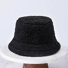 Тепла панамка Тедді. Чорна