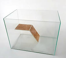 Прямокутний акваріум для черепах 500х300х400 мм, 60 л