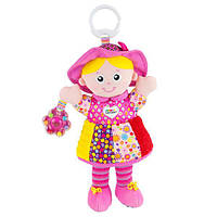 Мягкая игрушка-подвеска Lamaze Кукла Эмили с погремушкой (GOLD_L27026)
