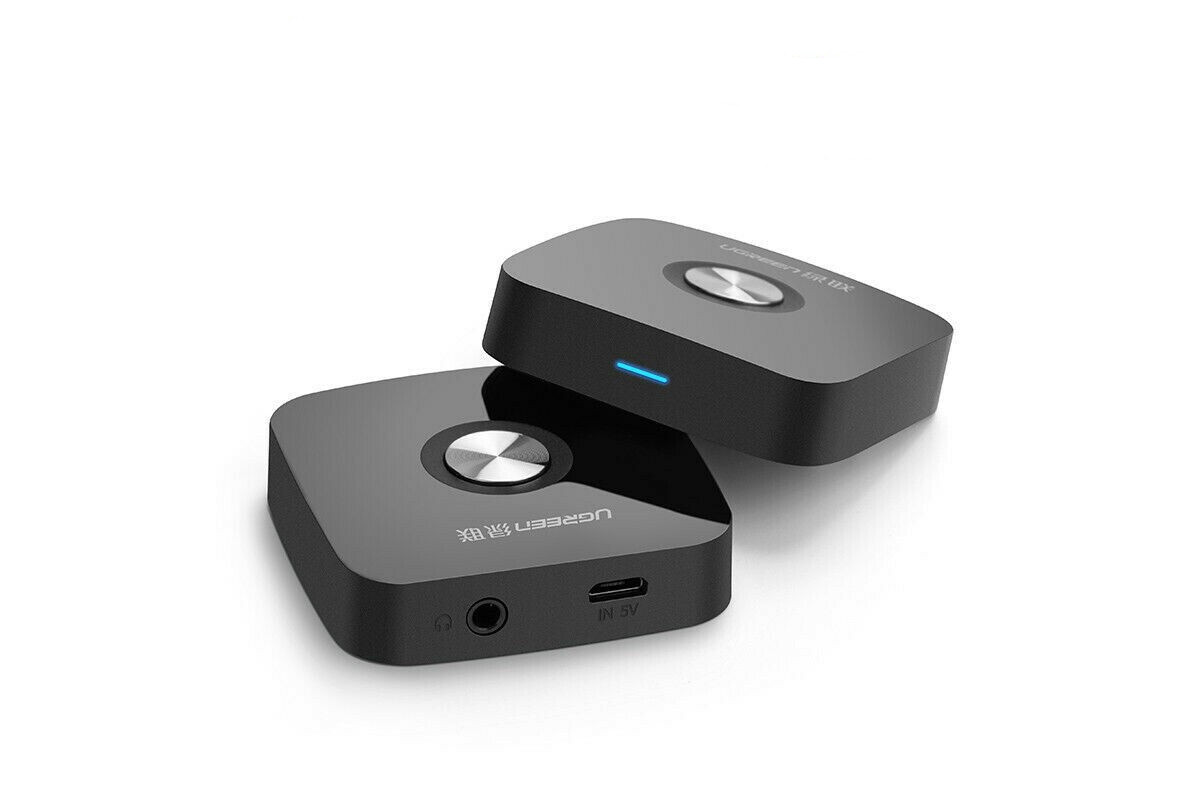 Бездротовий аудіо приймач Bluetooth 5.0 ресивер UGREEN AUX (30444)