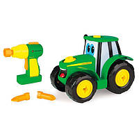 Конструктор John Deere Kids Собери трактор с шуруповертом (GOLD_46655)