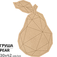Основа для декорування панно-мозаїка "Груша" 1 МДФ 30х42см ROSA TALENT 487510