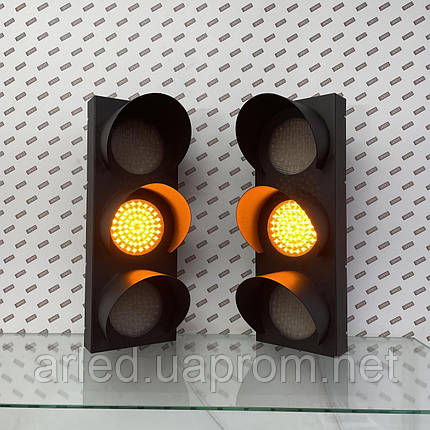Світлофори світлодіодні Pharos-15W - 120мм - 3 секції, фото 3