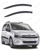 Вітровики Citroen Berlingo 3d з 2008 (на скотчі)\Дефлектори вікон Сітроен Берлінго