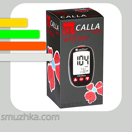 Глюкометр Wellion CALLA Mini+50 тест-смужок, фото 3