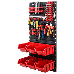 Панель для інструментів 39*78 см Kistenberg + 6 контейнерів