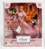 Кукла Лилия TK Group, Принцесса искусства, 30 см, светлые волосы, аксессуары, в коробке
