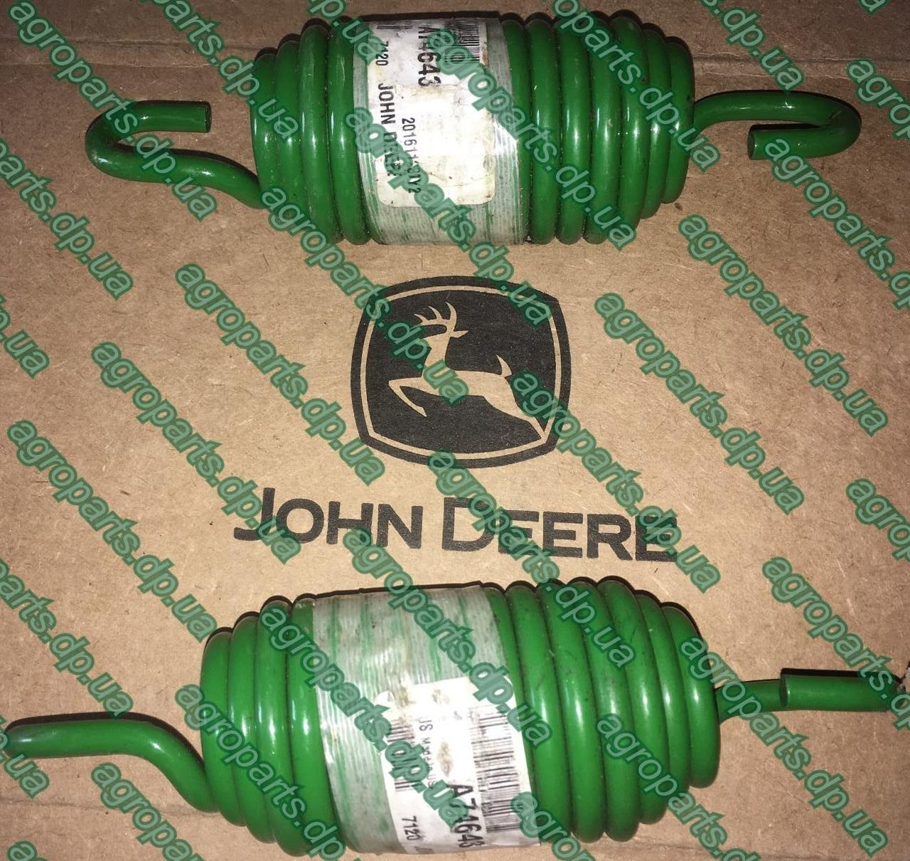 Пружина A74643 прикатывающих коліс A57290 з/ч John Deere A47132 EXTENSION SPRING А74643
